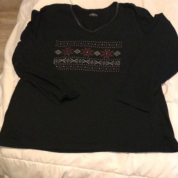 Decorative long sleeve t-shirt by Northern Reflections - Picture 1 of 5